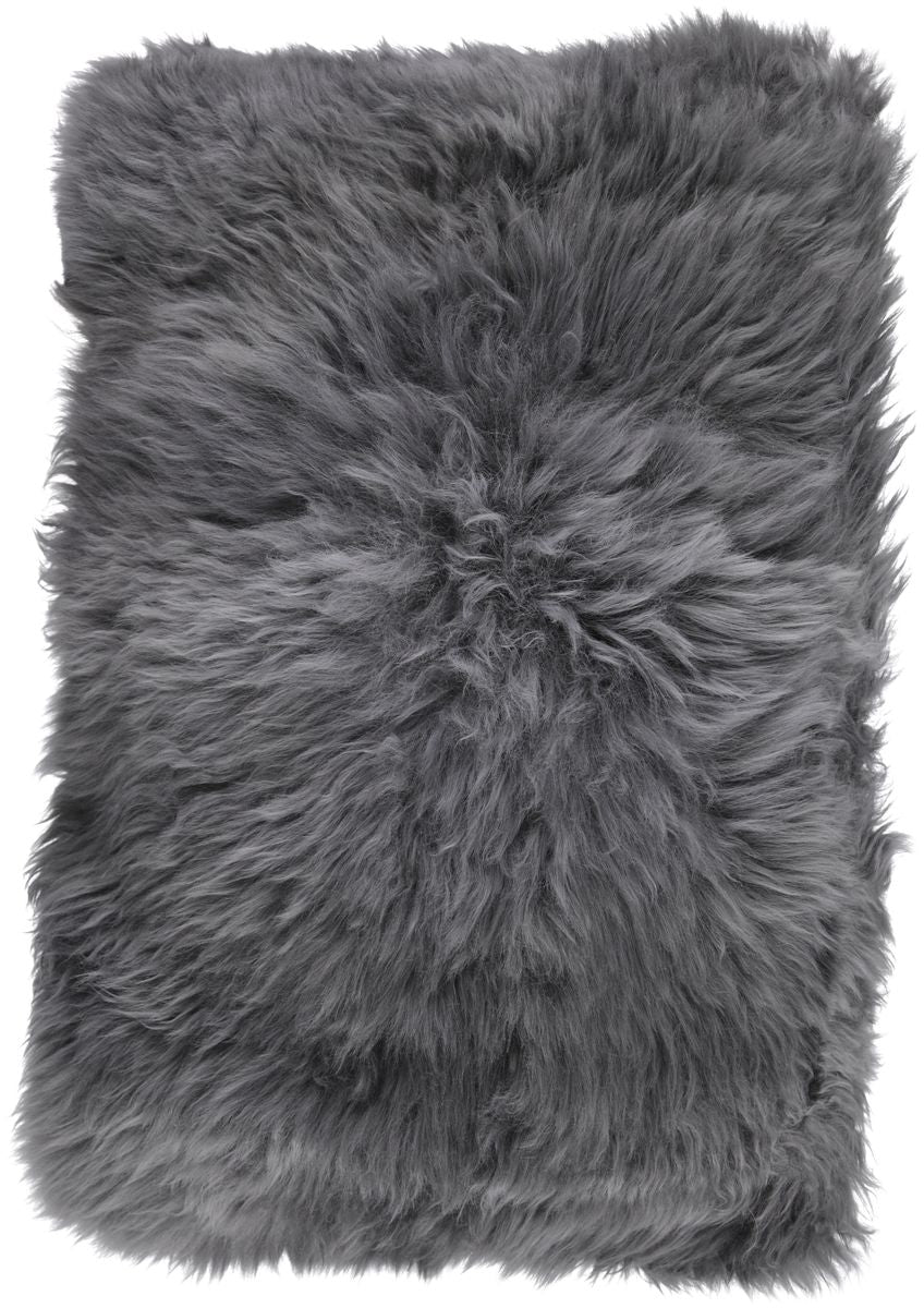 Long-Wool Sheepskin Cushion | 16x24 in