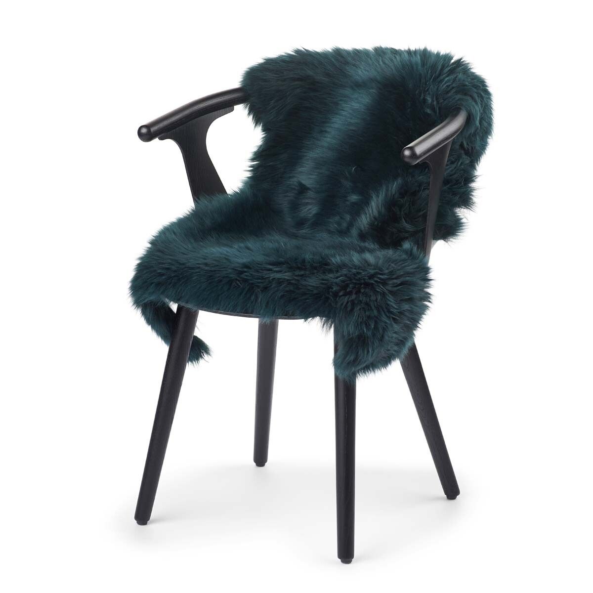 New Zealand Sheepskin | Long Wool | 39 in Caspian