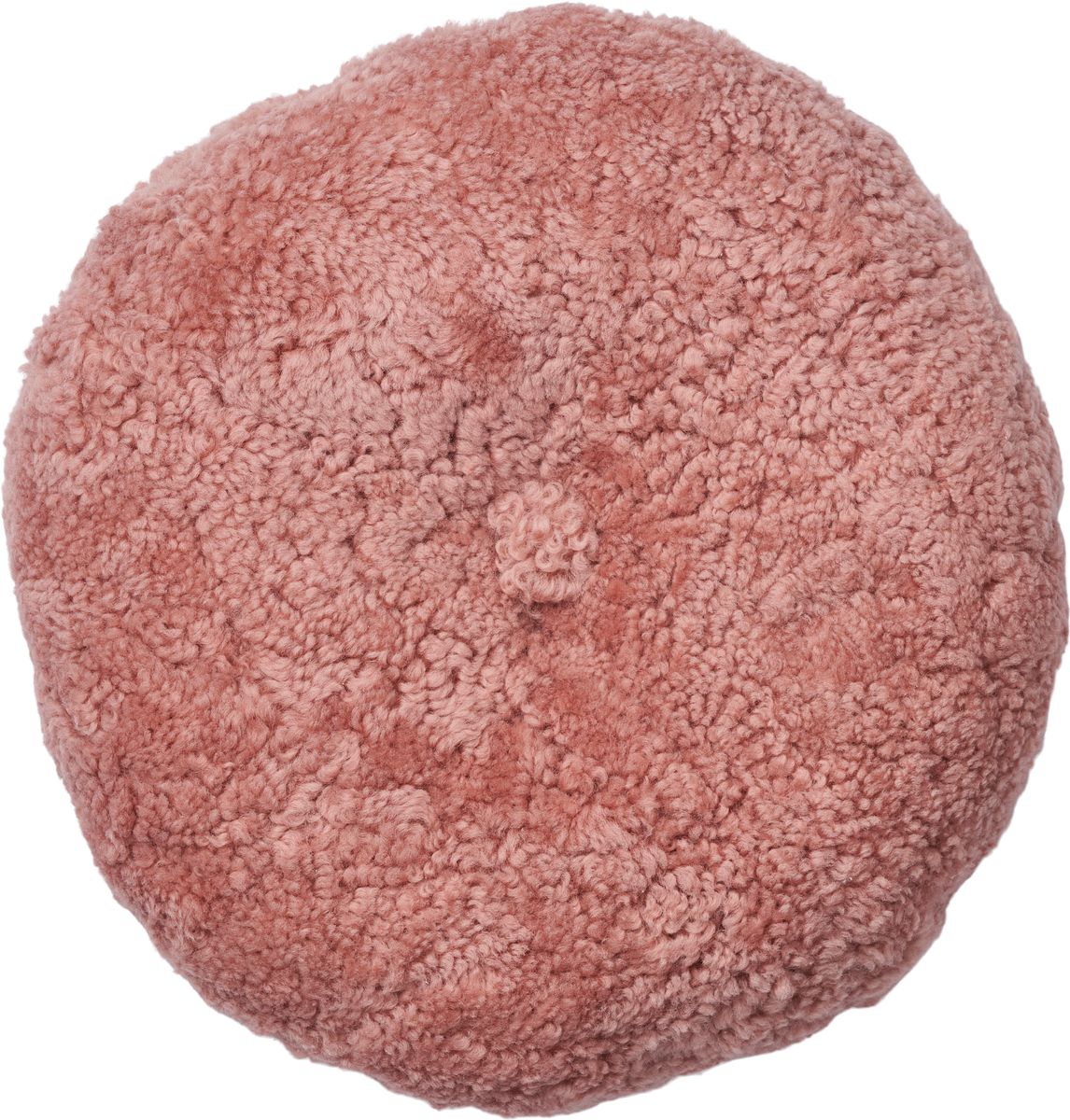Round Cushion | Doublesided | D16 in Coral Rose