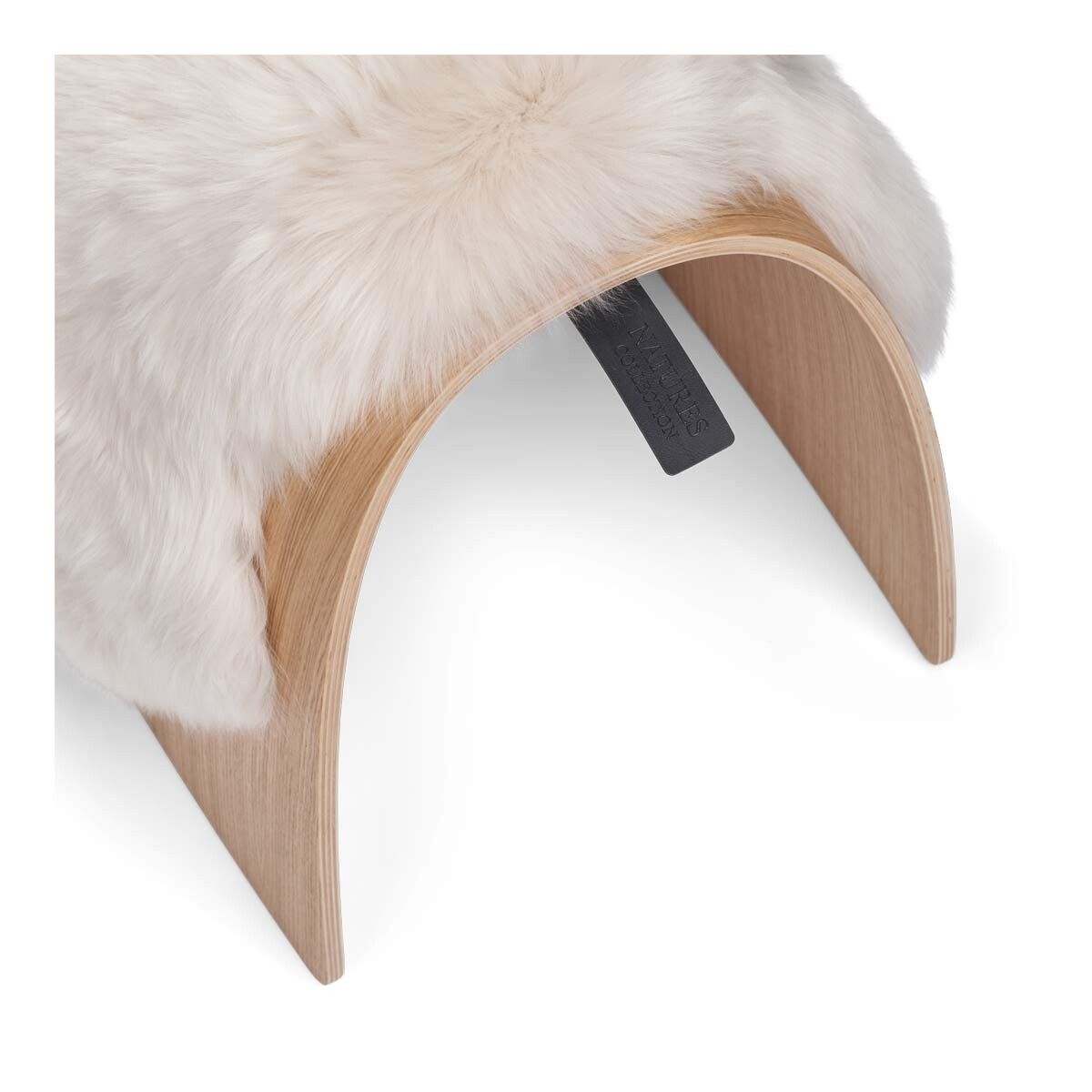 Sheep Stool Cover Linen