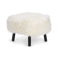 Emily Foot Rest | Long Wool