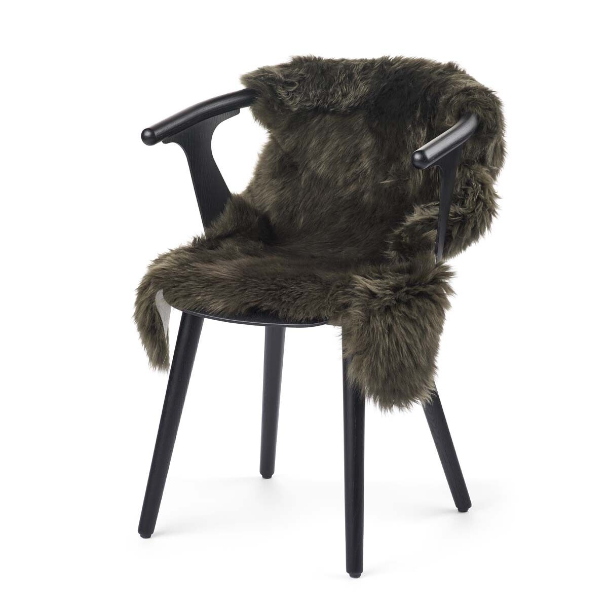 New Zealand Sheepskin | Long Wool | 39 in Hedge Green