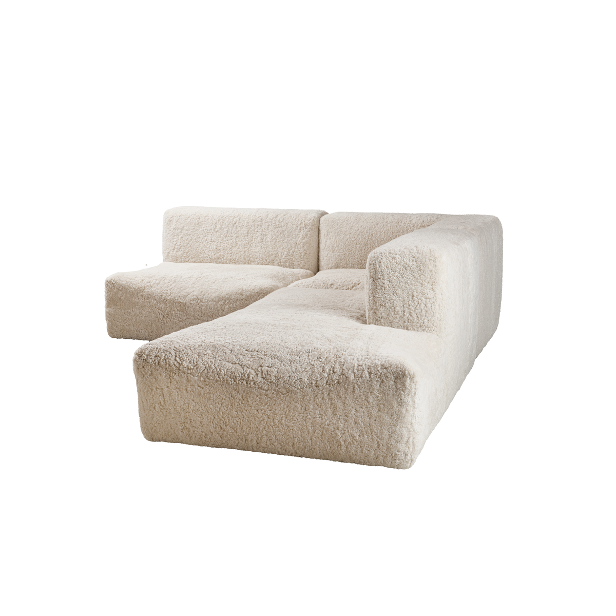 Julian Modular Sofa | New Zealand Curly Pearl