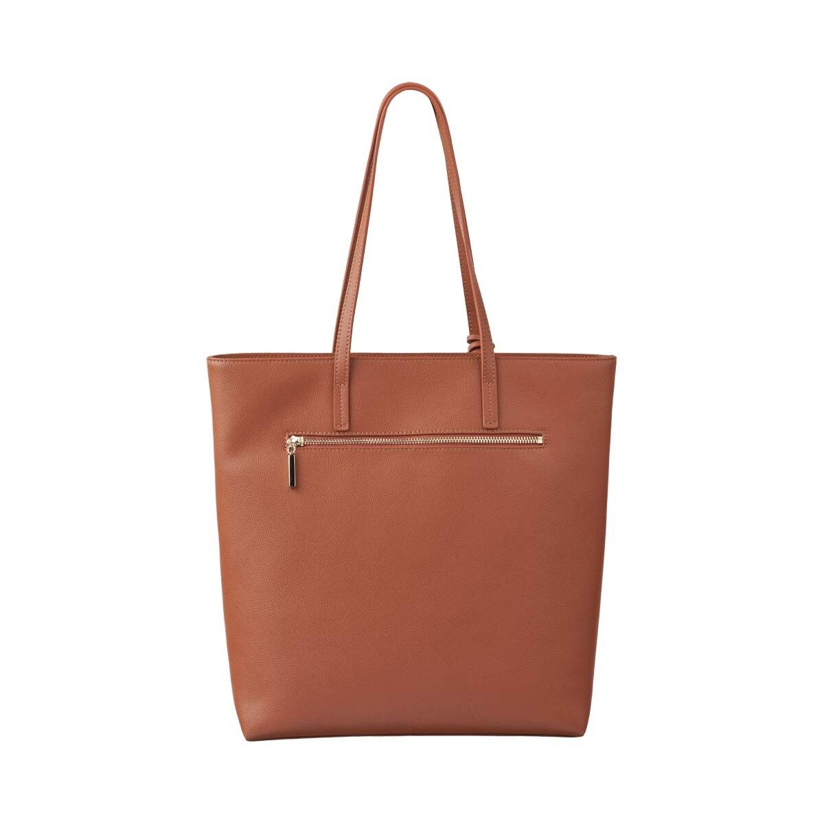 Juliana Shopper Bag Leather Brown