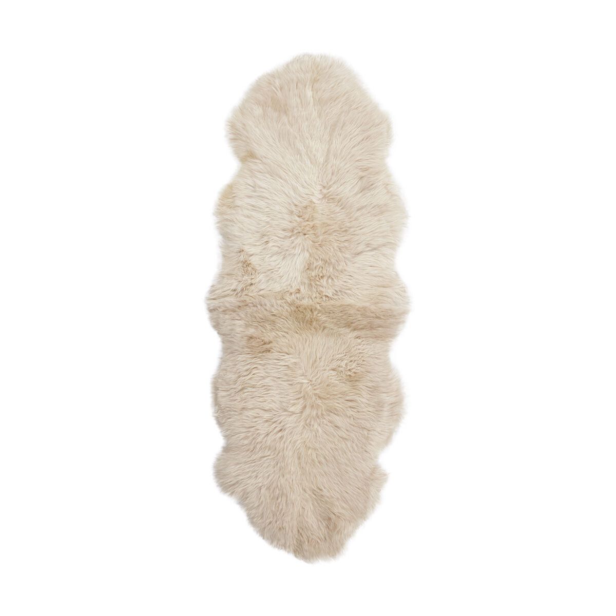 New Zealand Sheepskin | Long Wool | Rug 71 in Linen
