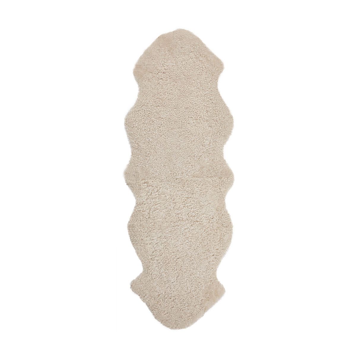 New Zealand Sheepskin | Short Curly Wool | Rug 71x24 in