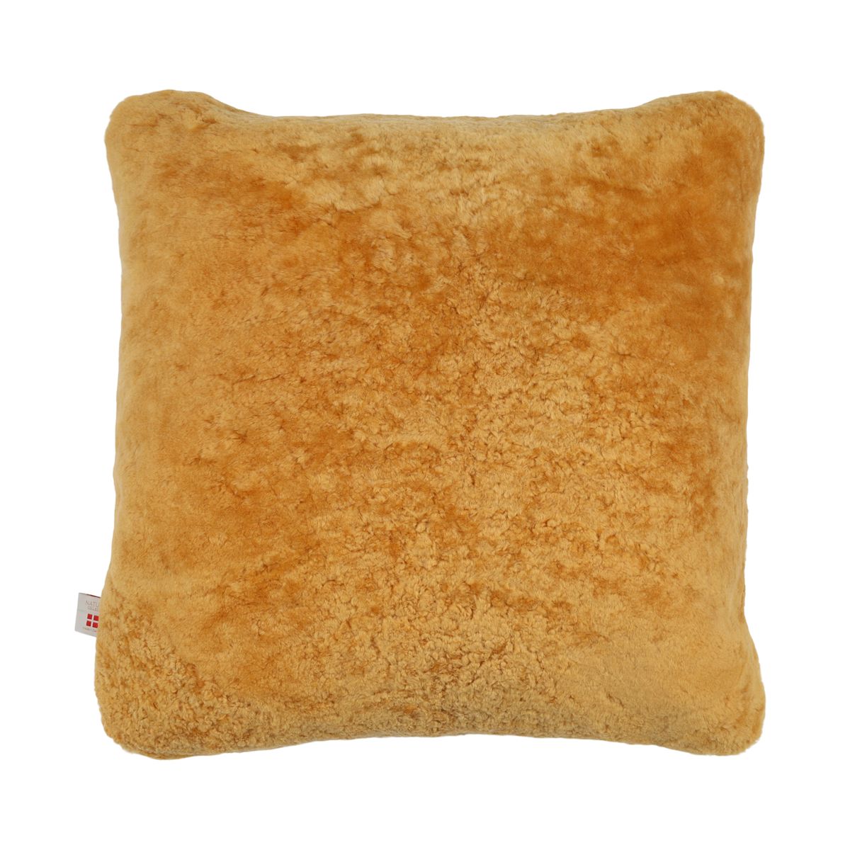 Premium Sheepskin Cushion | Long Wool | New Zealand | Doublesided Mustard Yellow