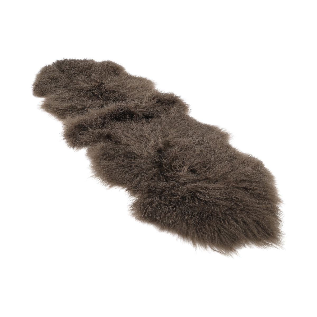 Double Tibetan Sheepskin | 150 x 55 cm Taupe
