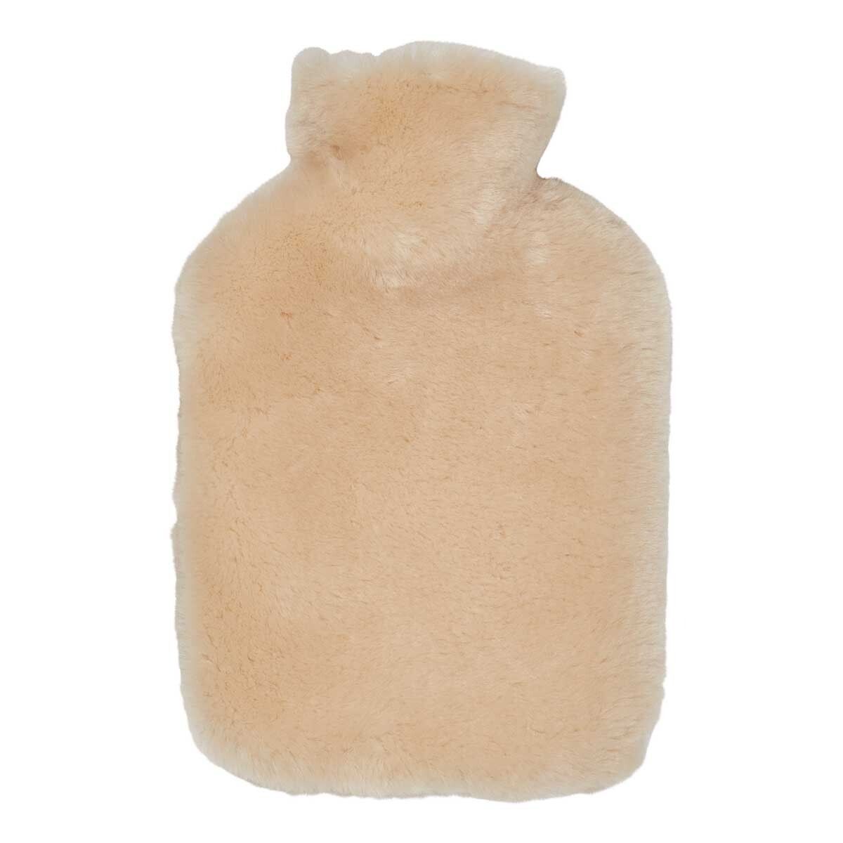 Moccasin Hot Water Bottle Chestnut