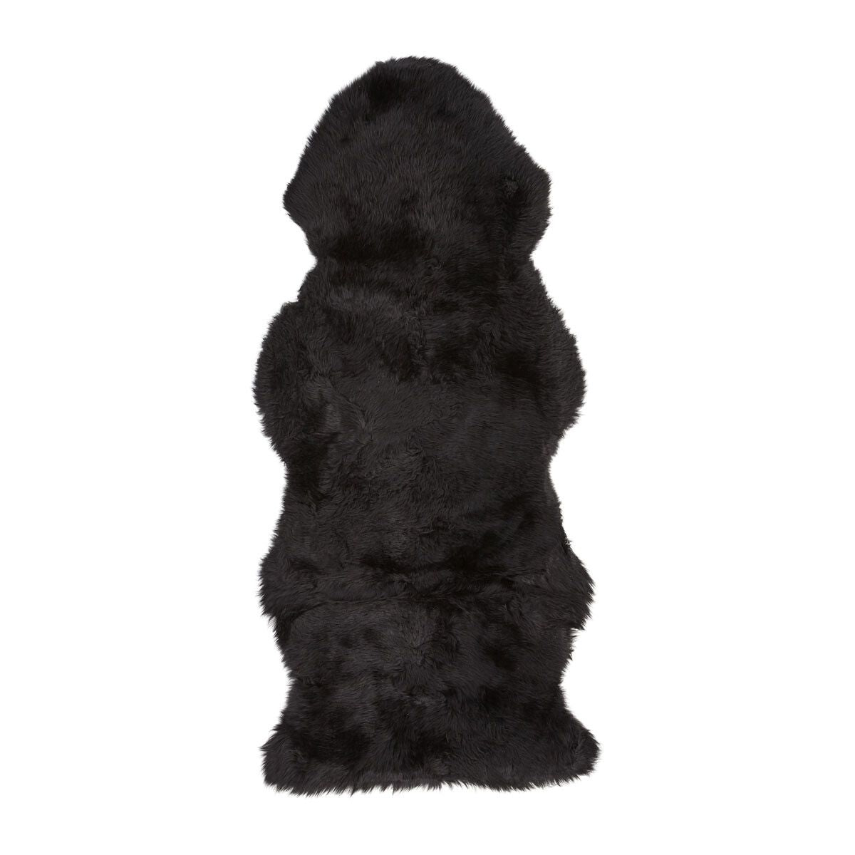 New Zealand Sheepskin | Long Wool | Rug 53 in Black