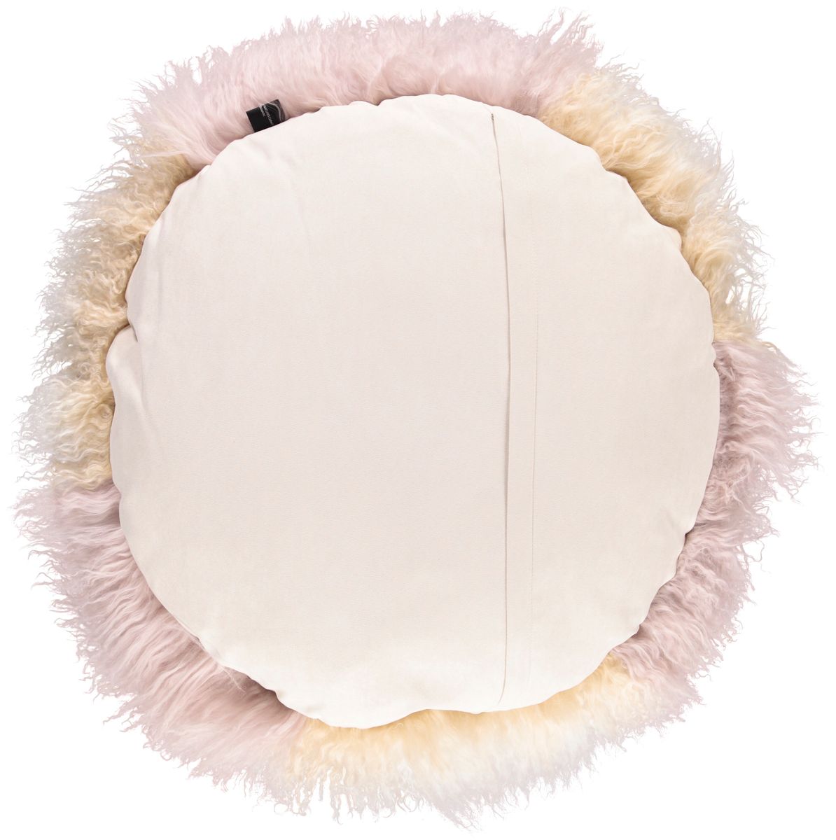 Curly Cake Cushion | D18 in | D24 in | D15 in Arctic Sunrise/Dove