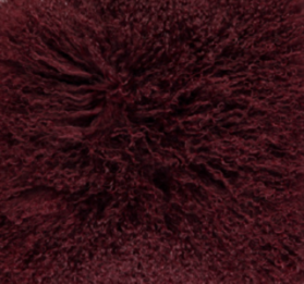 Rocking Chair Tibetan Cover Burgundy