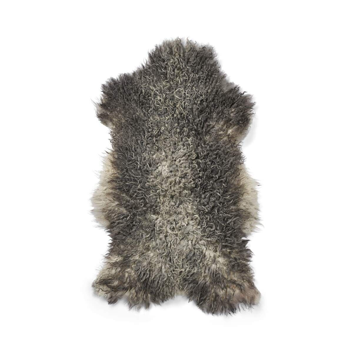 Gotlandic Sheepskin | Long Curly Wool | 35-39 in