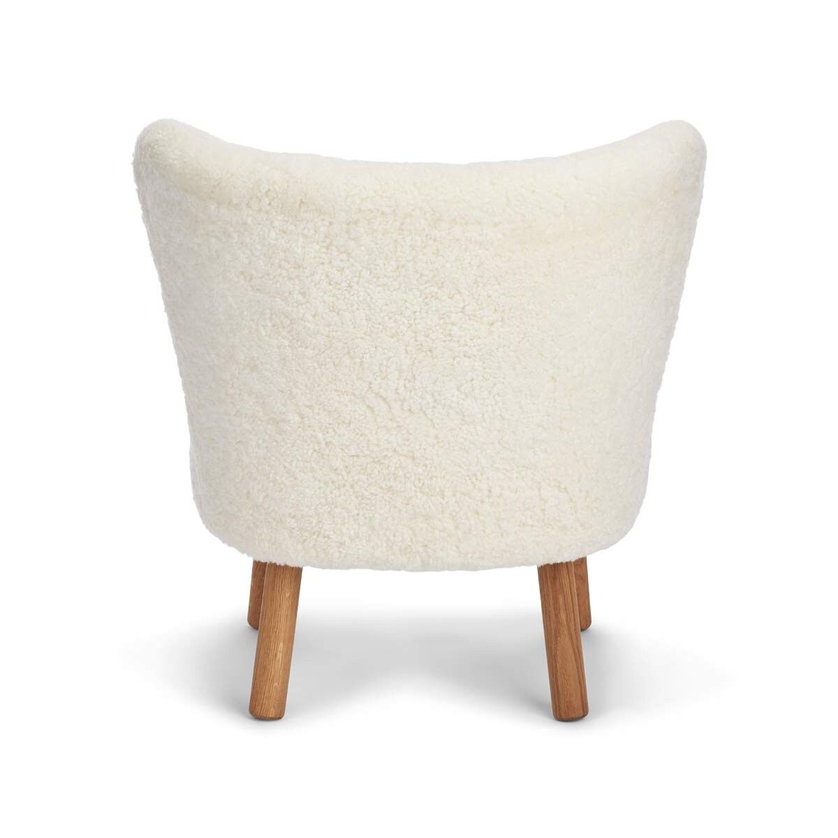 Emily Lounge Chair | Short Wool Ivory