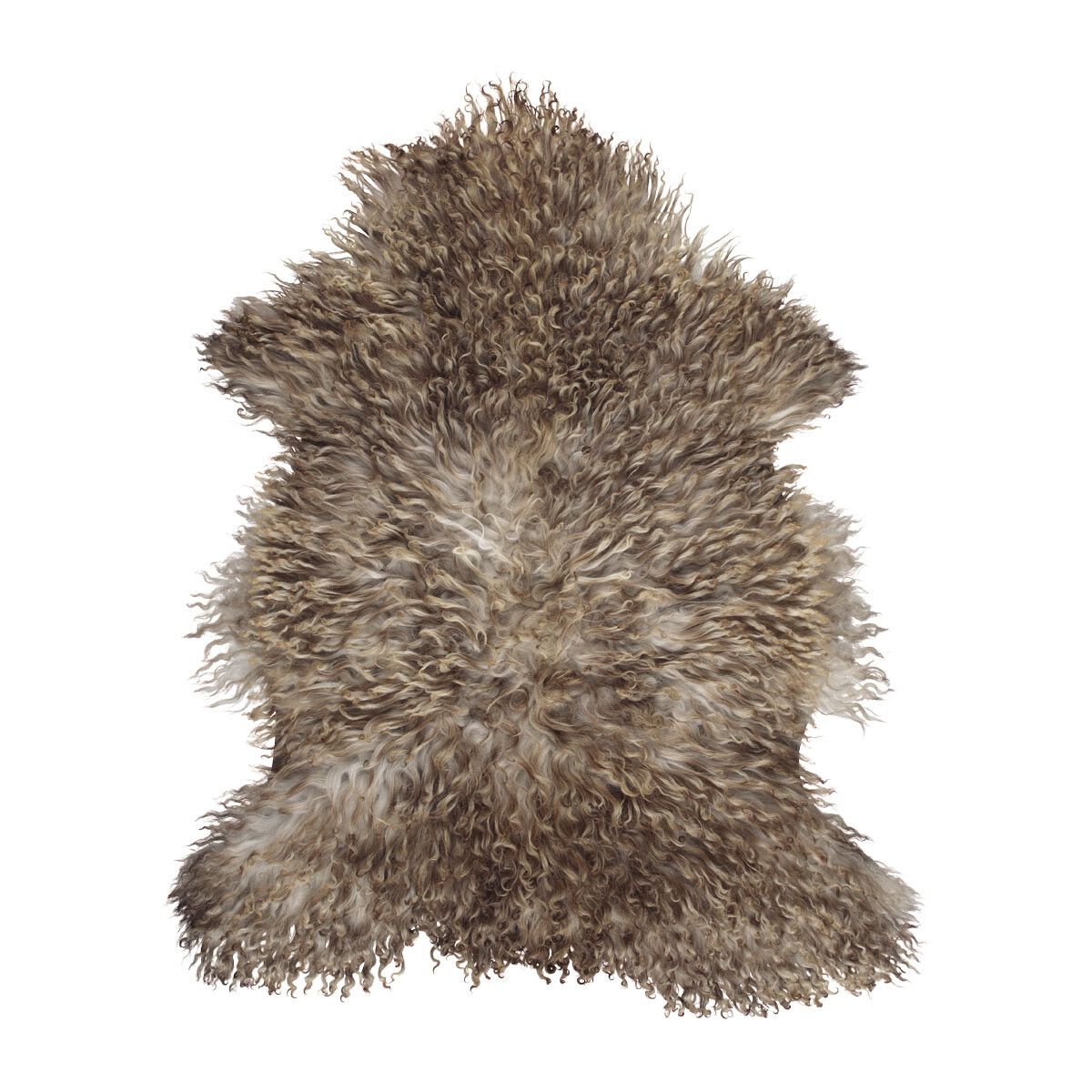 Austrian Sheepskin | Curly | Natural Colors | 35 in