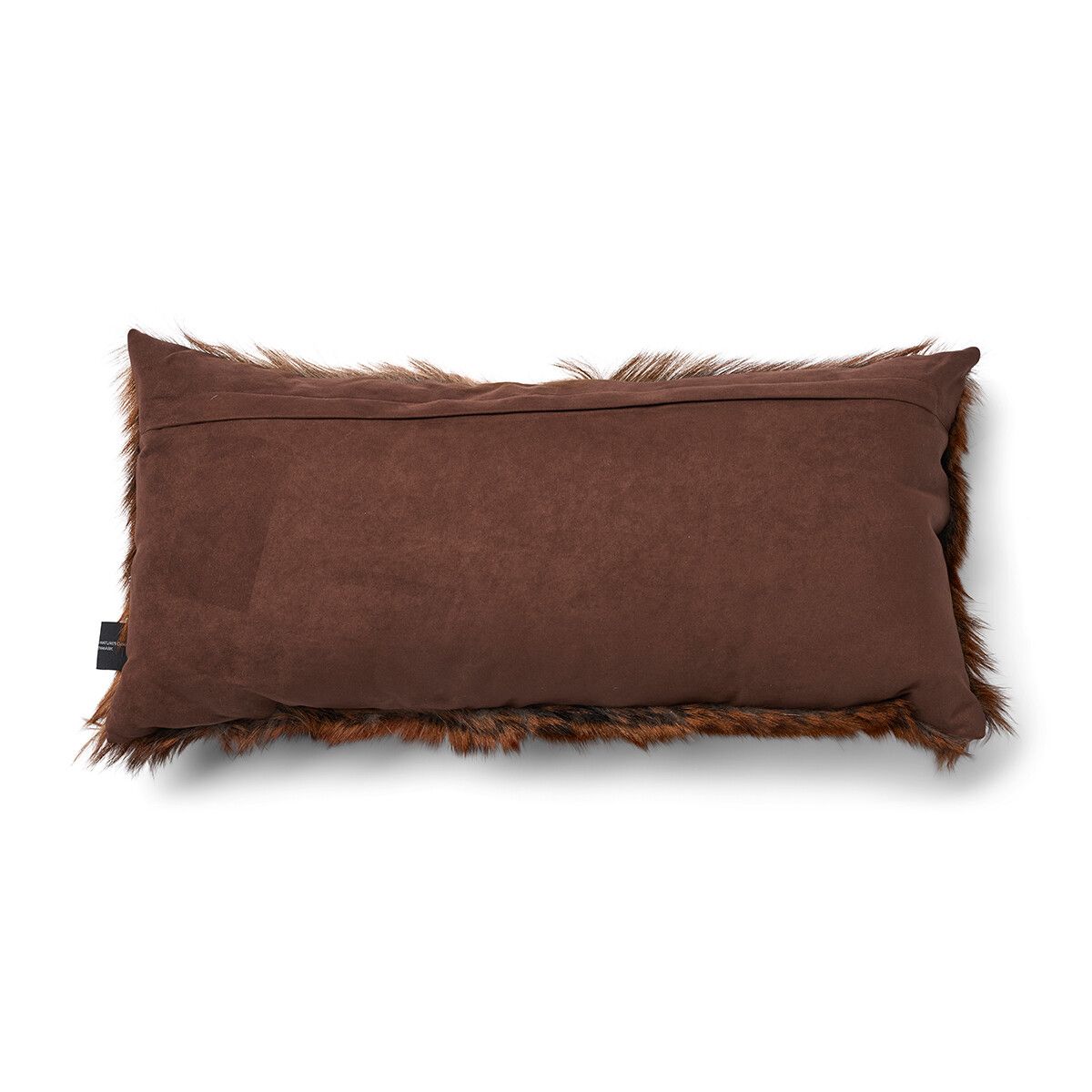 Goat Skin Cushion | 11x22 in Spotted