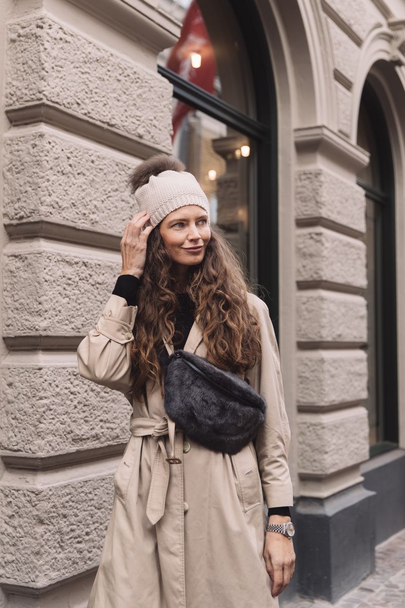 Stella Hat Off Beige/Mocca