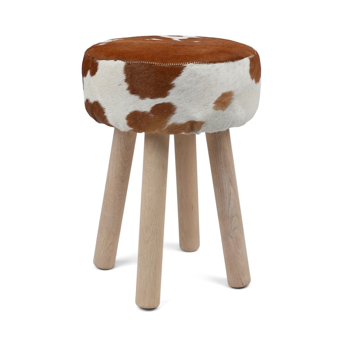 Cowhide Stool