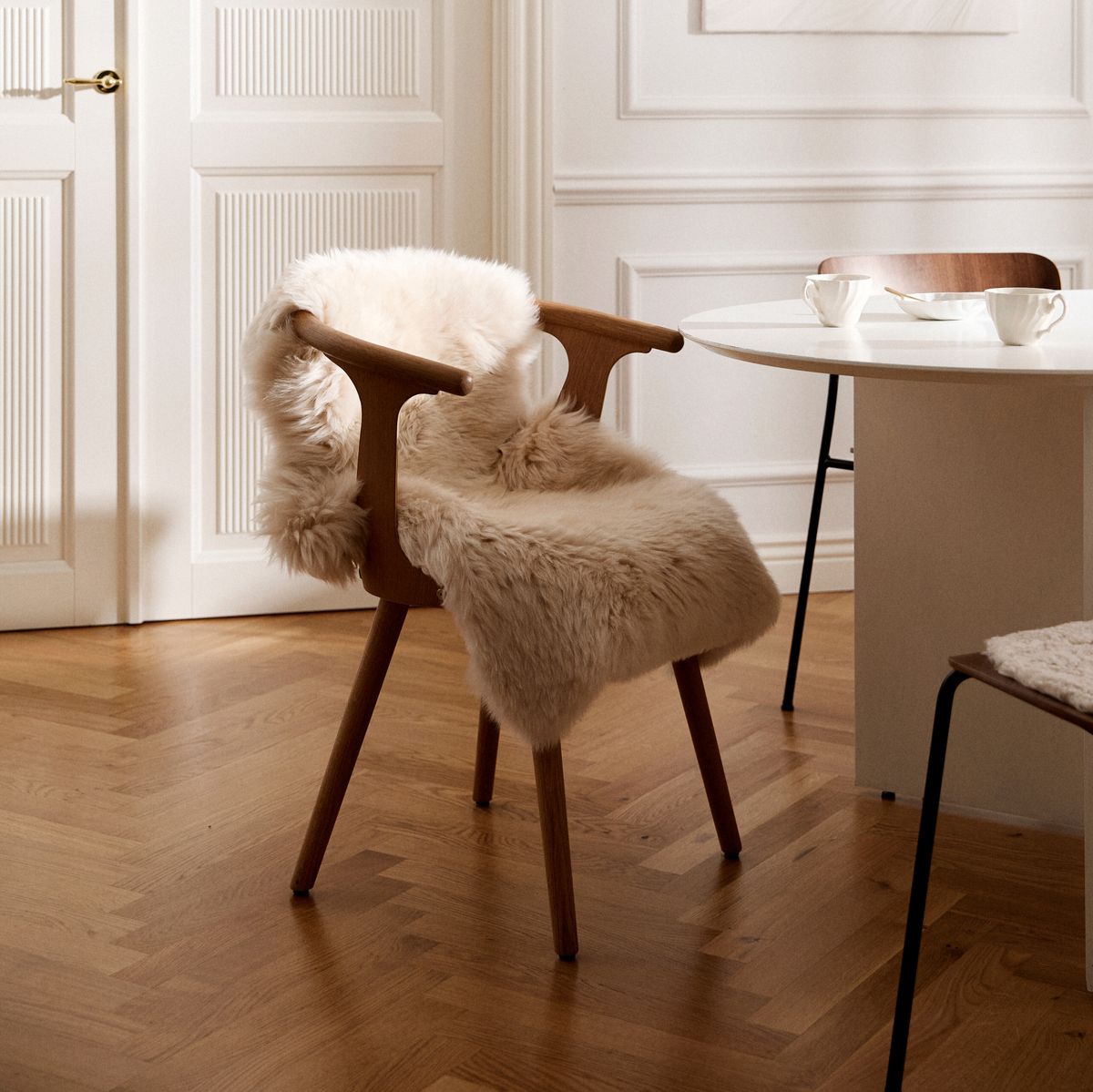 New Zealand Sheepskin | Long Wool | Rug 53 in Aubergine