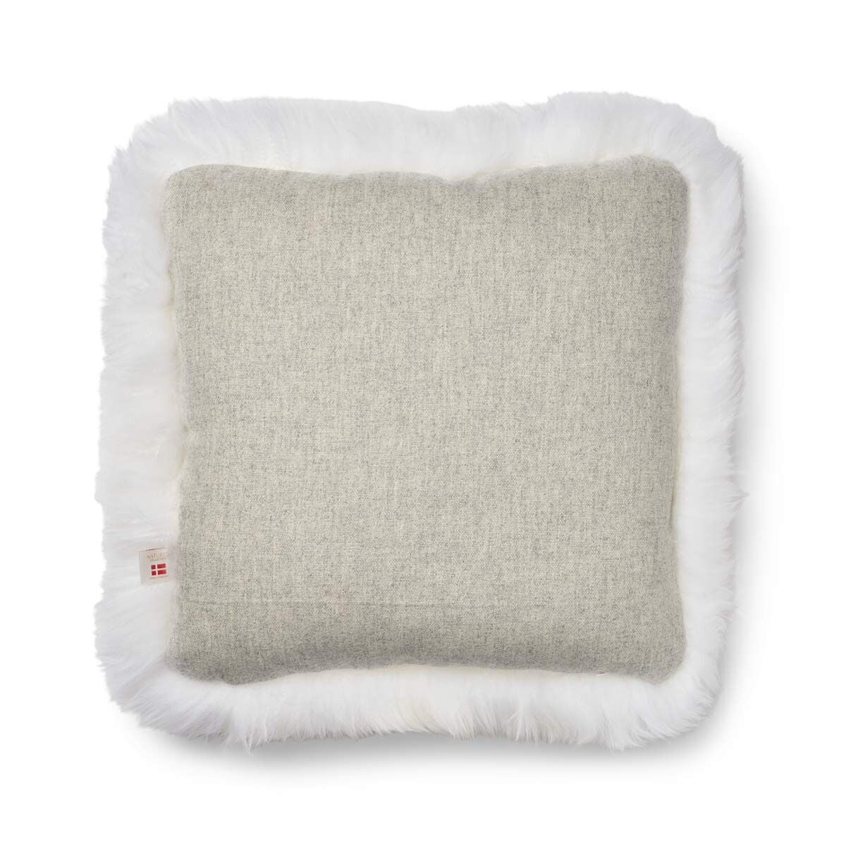 Long-Wool Sheepskin Cushion | 20x20 in