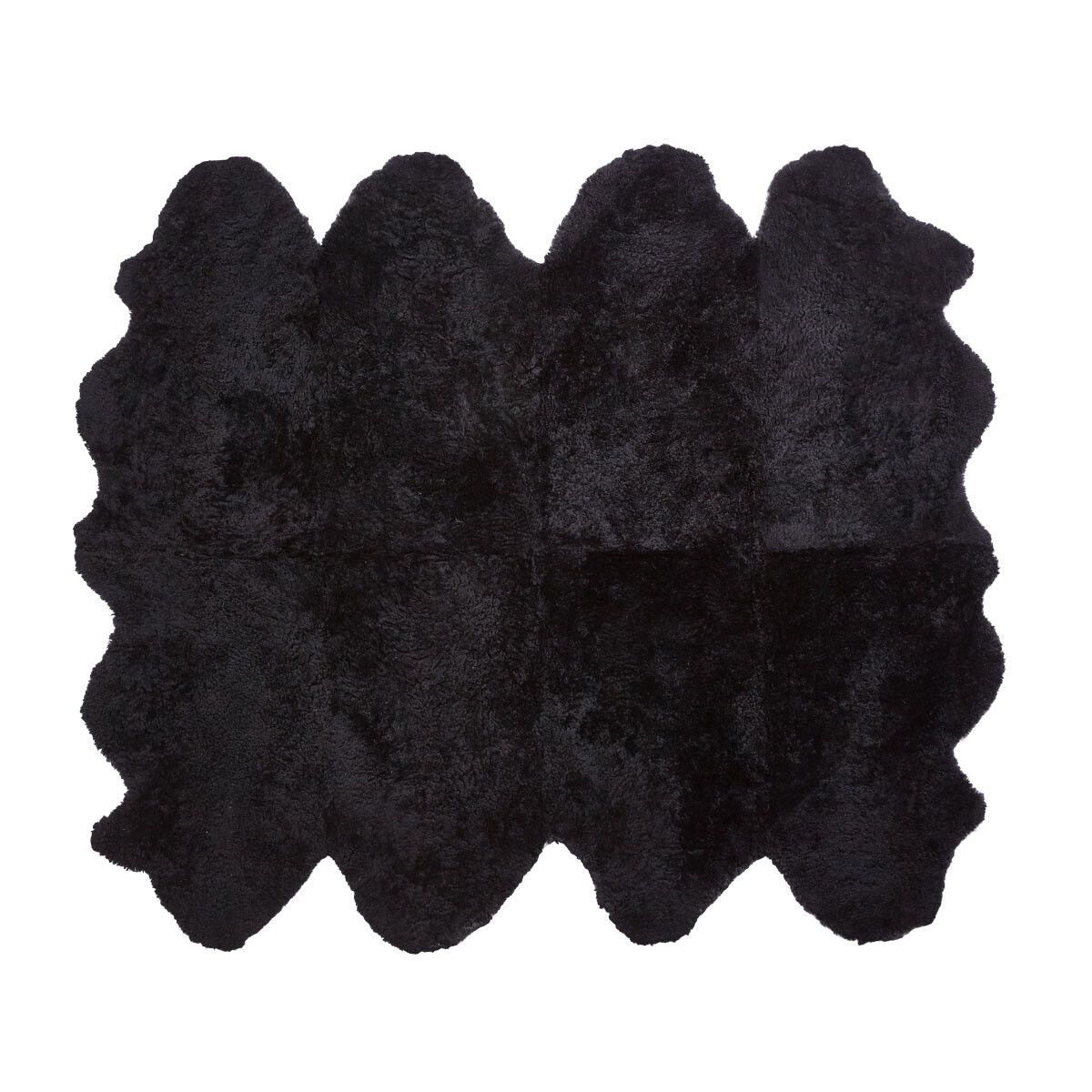 New Zealand Sheepskin | Short Curly Wool | Rug 71x84 in