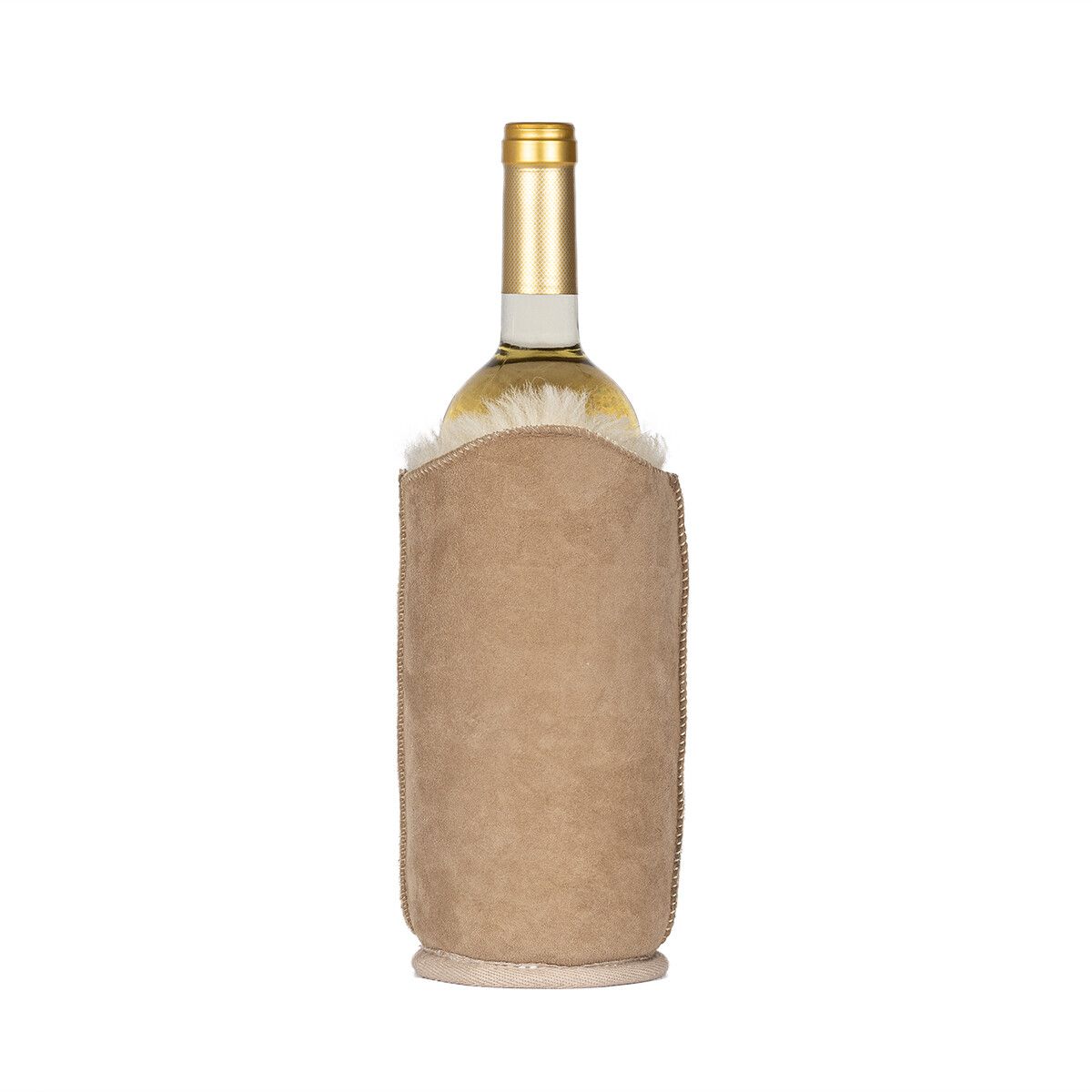 Wine Cooler, Doubleface New Zealand Sheepskin Sand