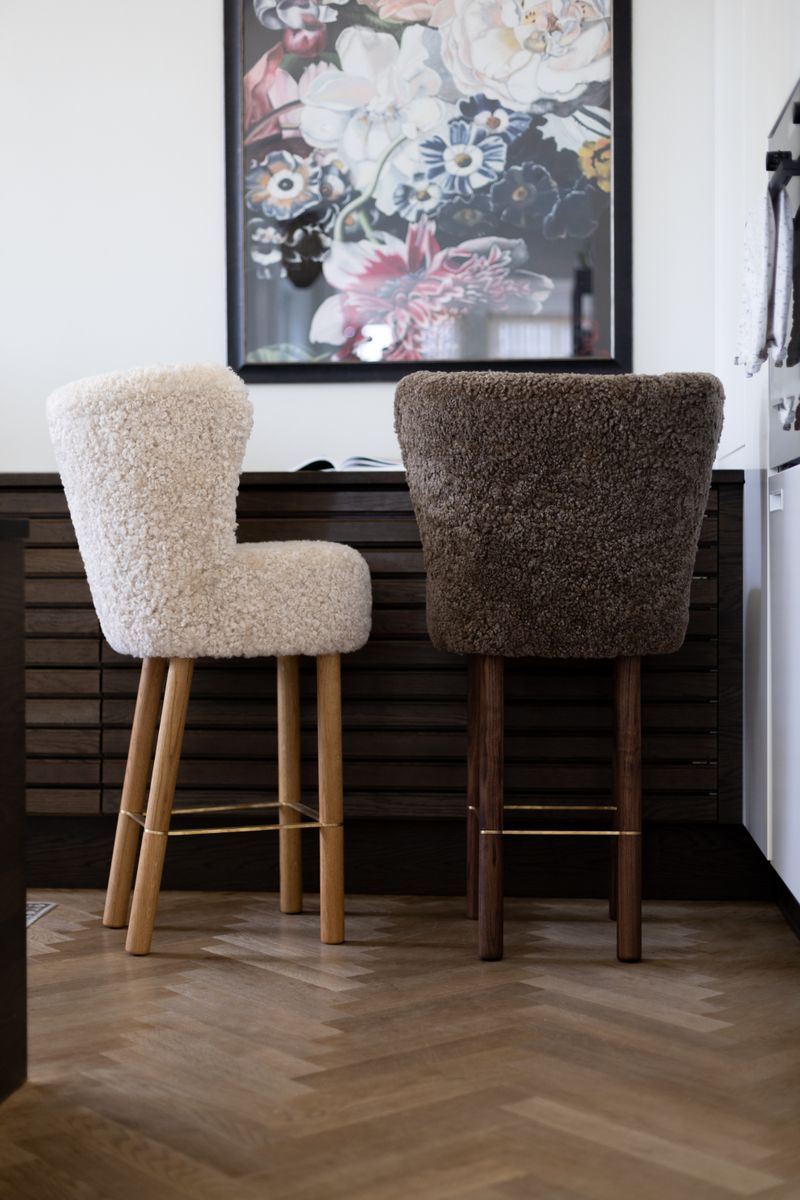 Emilia Bar Stool Pearl