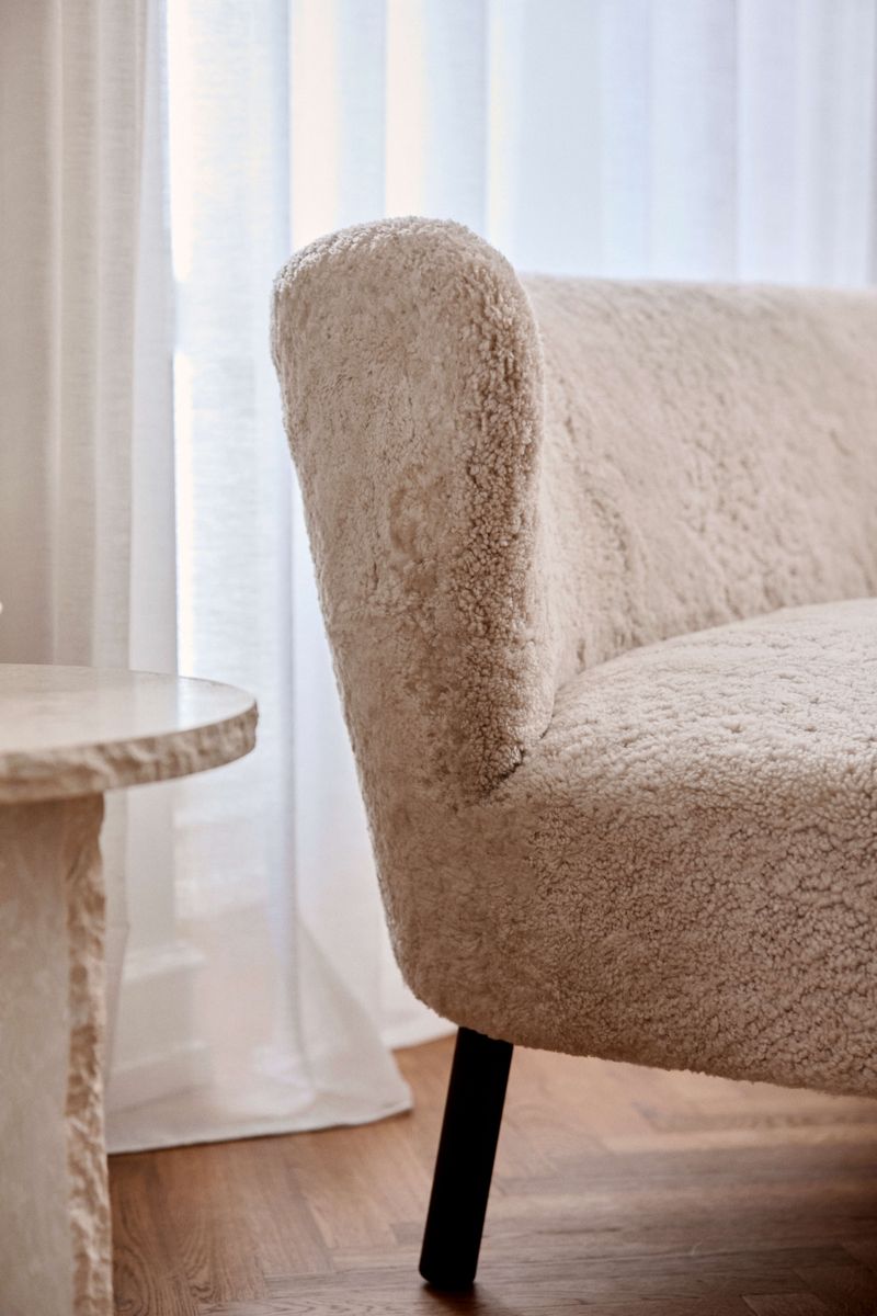 Emanuel 3 seater Sofa Pearl