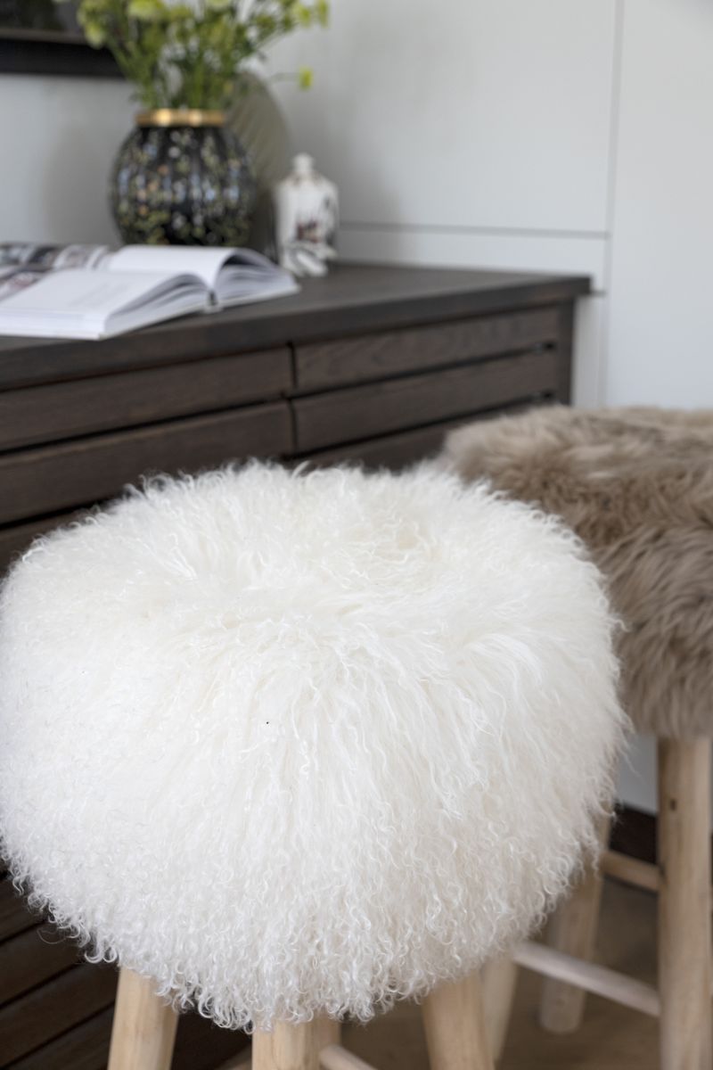 Long Wool Sheepskin Seat Cover