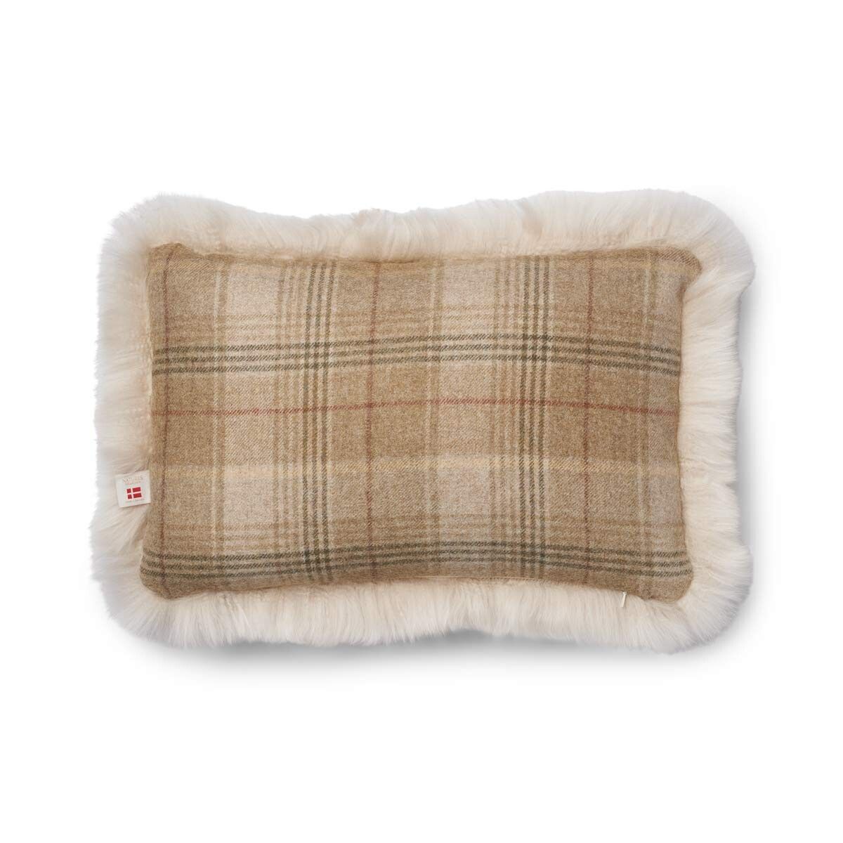 One Side Cushion | LW | 20x20 in | 13x20 in Sand-Beige/Linen