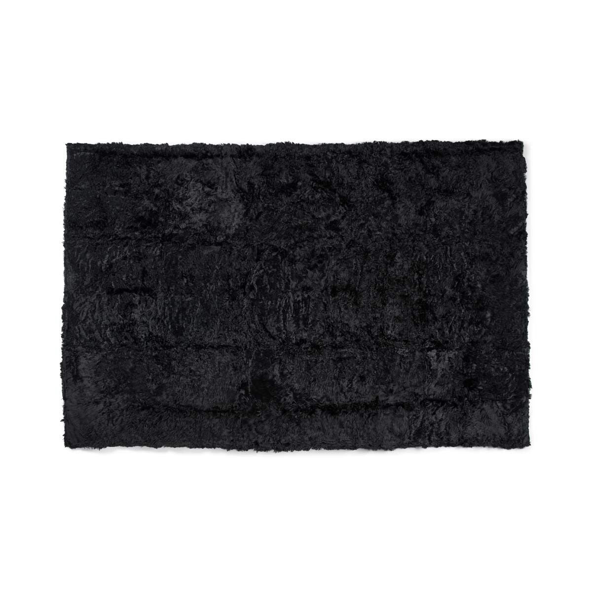 Alpaca Fur | Design Rug Black