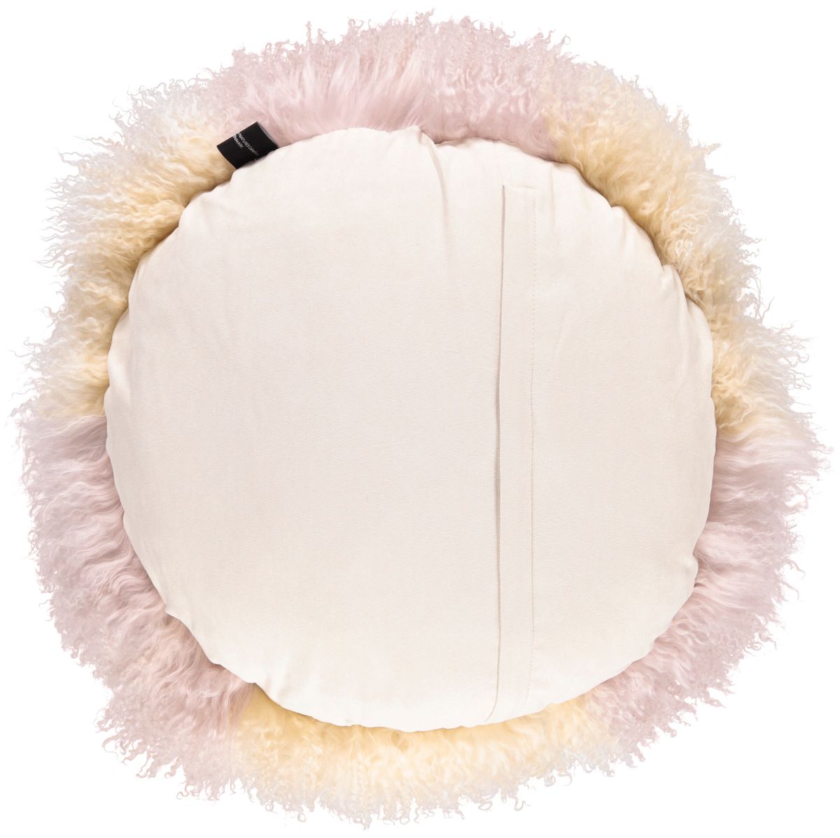Curly Cake Cushion | D18 in | D24 in | D15 in Arctic Sunrise/Dove