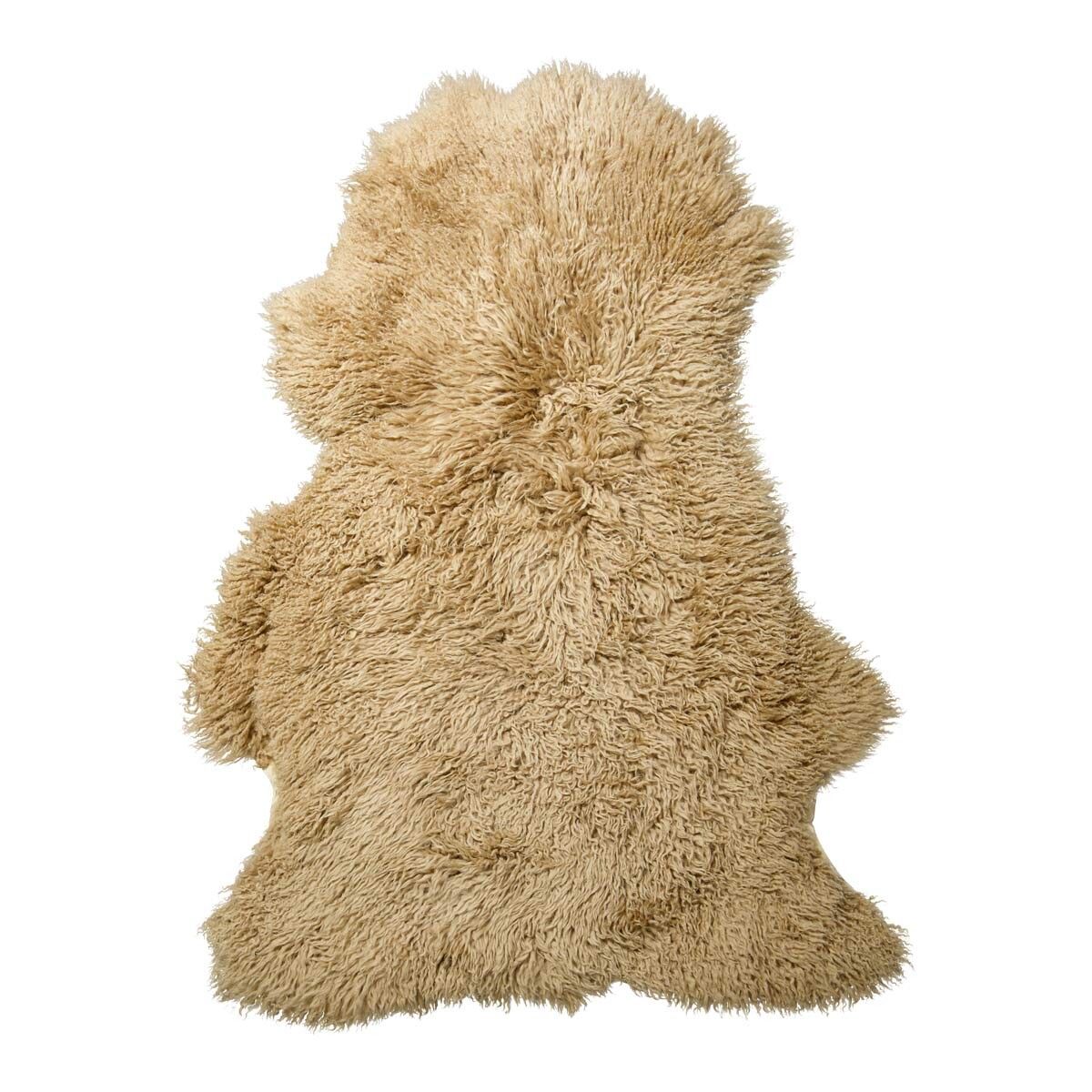 Back Country New Zealand Sheepskin | Long Wool Curly | 37 in