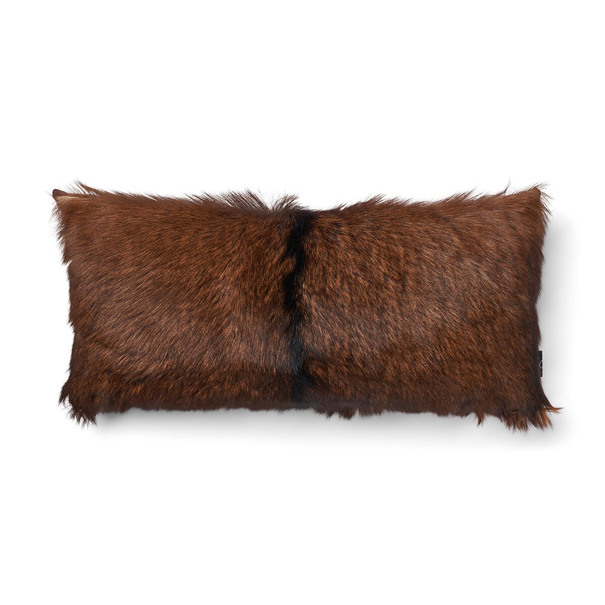 Goat Skin Cushion | 11x22 in