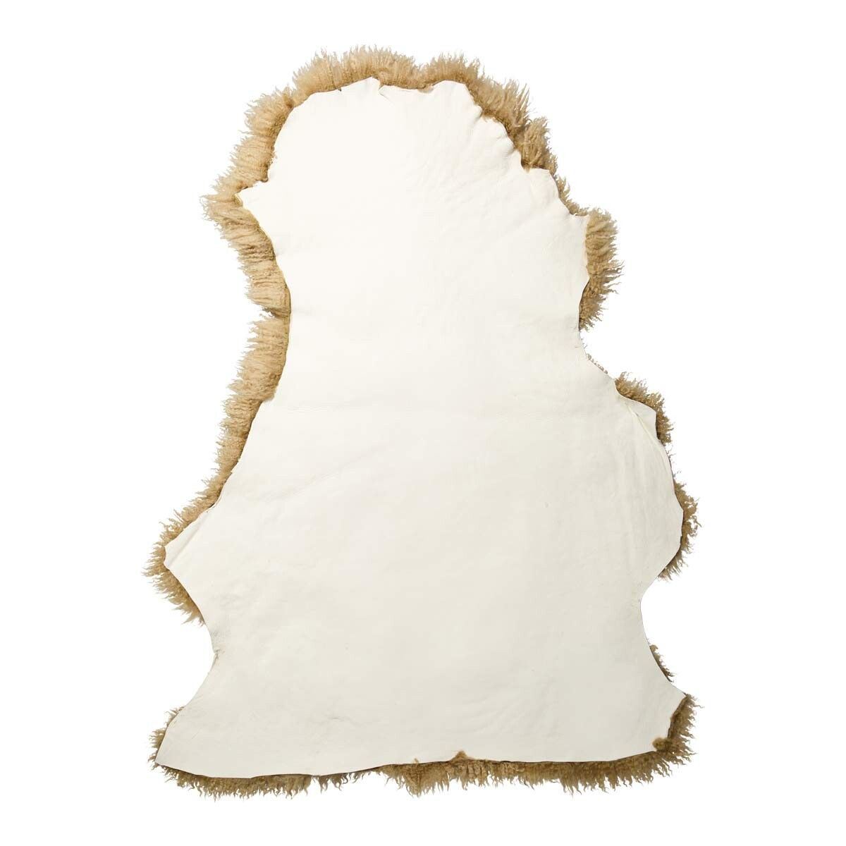 Back Country New Zealand Sheepskin | Long Wool Curly | 37 in