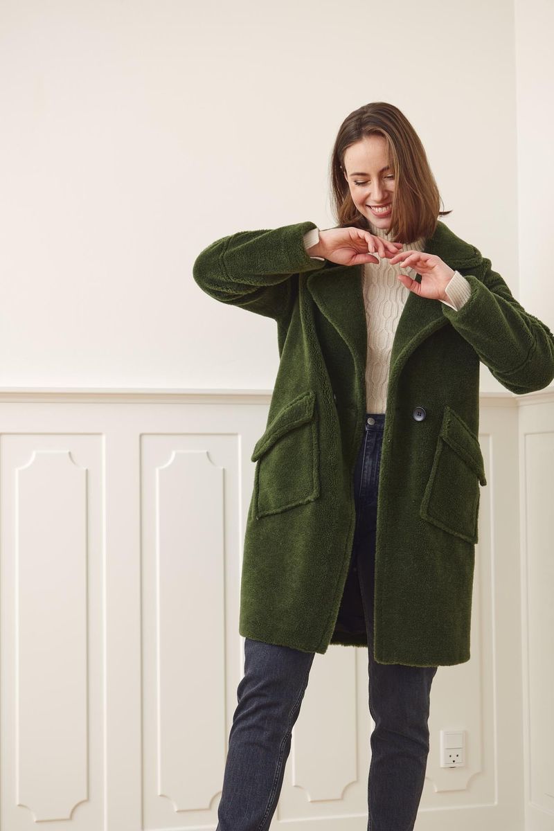 Grace Jacket Hedge Green