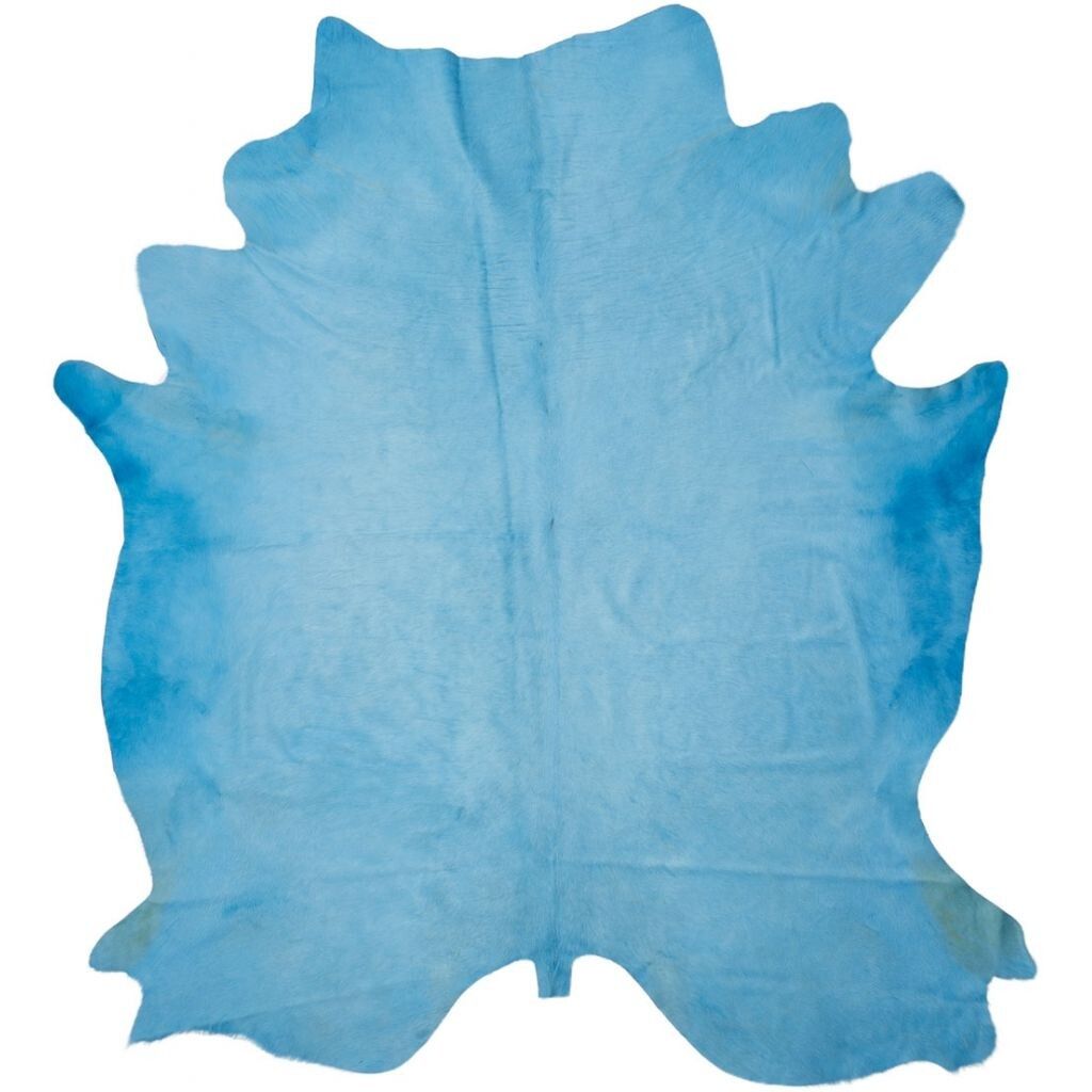 Cow Hide Rug | Baby Blue | 4,00 sqm