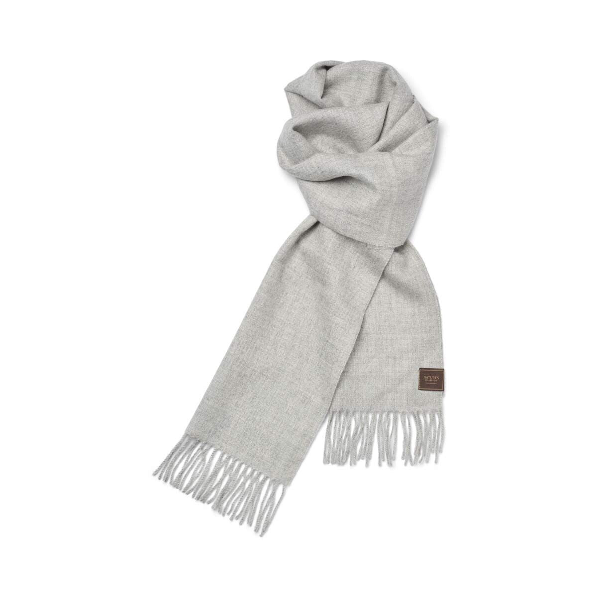 Alpaca Scarf Light Grey