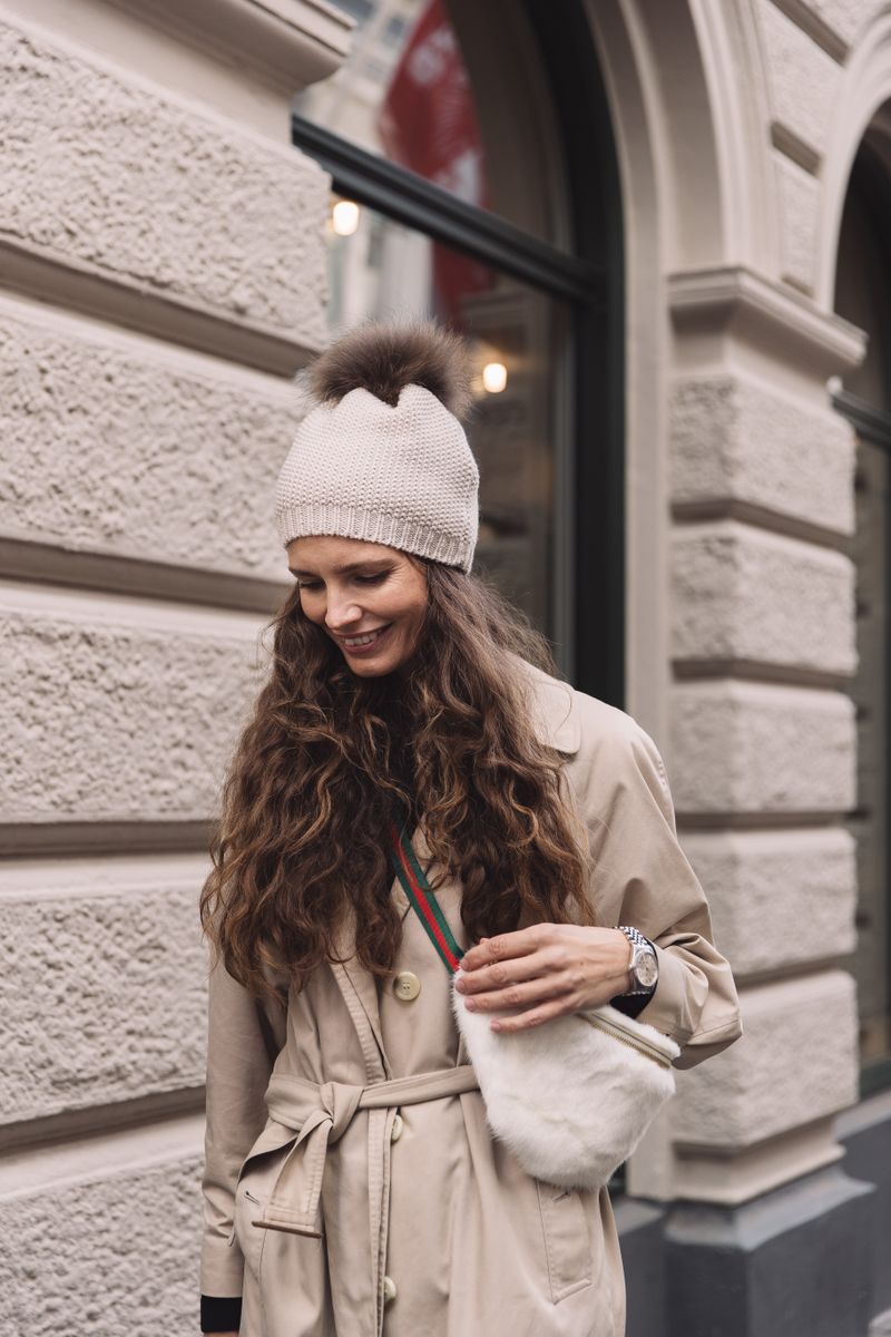 Stella Hat Off Beige/Mocca