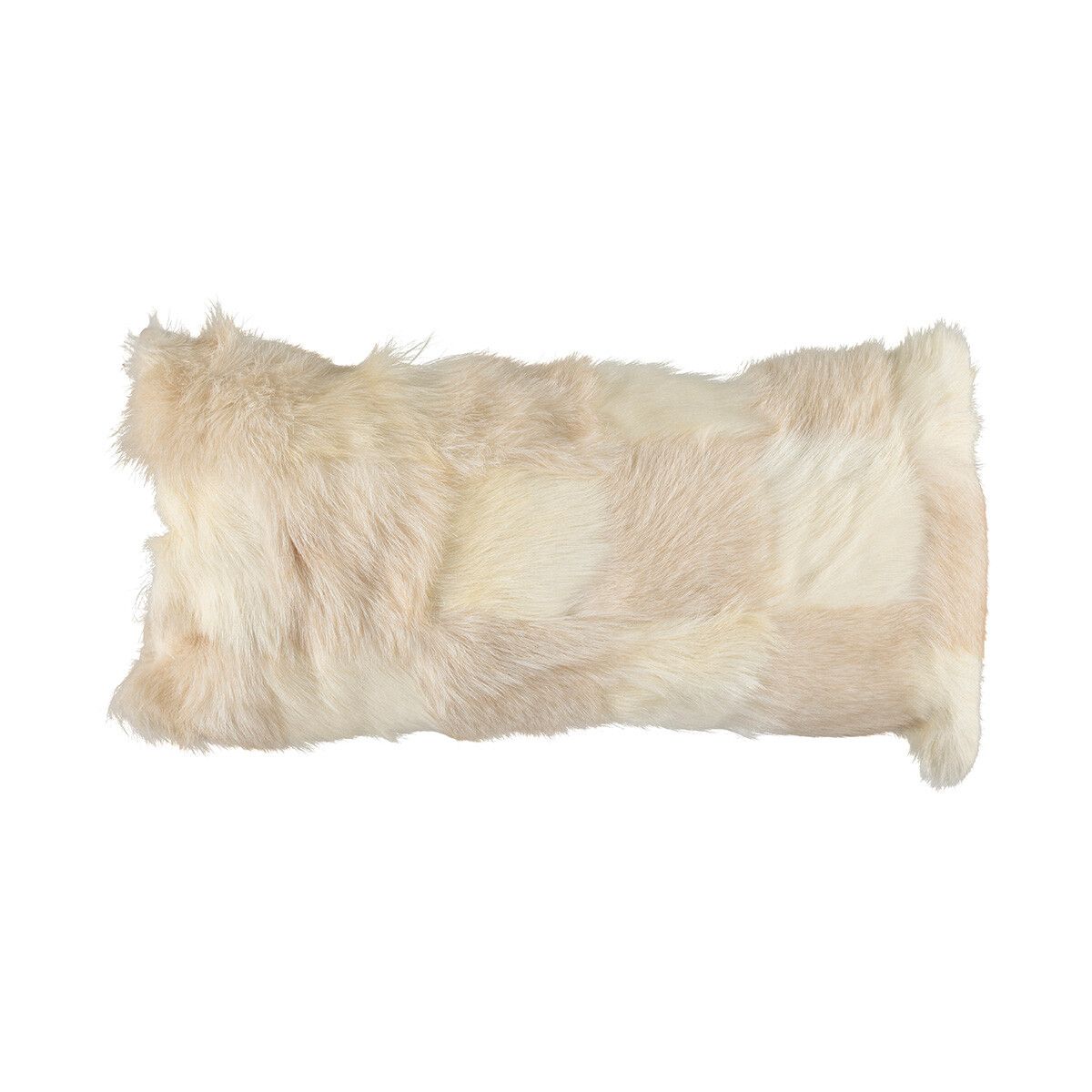 Goat Skin Cushion | 11x22 in