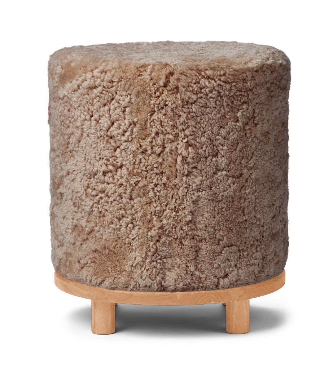 Simon Pouf Short Wool