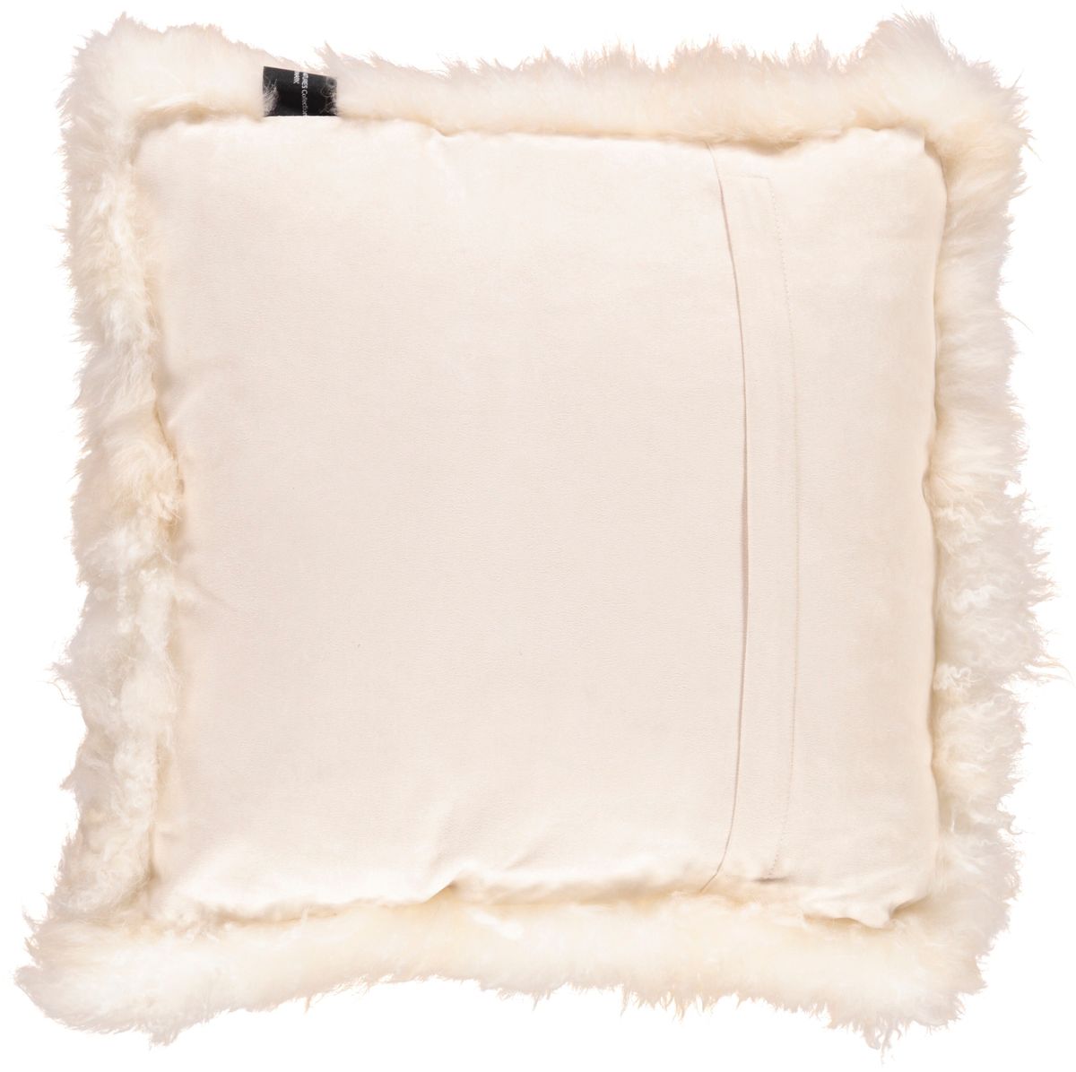 Curly Cashmere Cushion | 16x16 in Natural Light