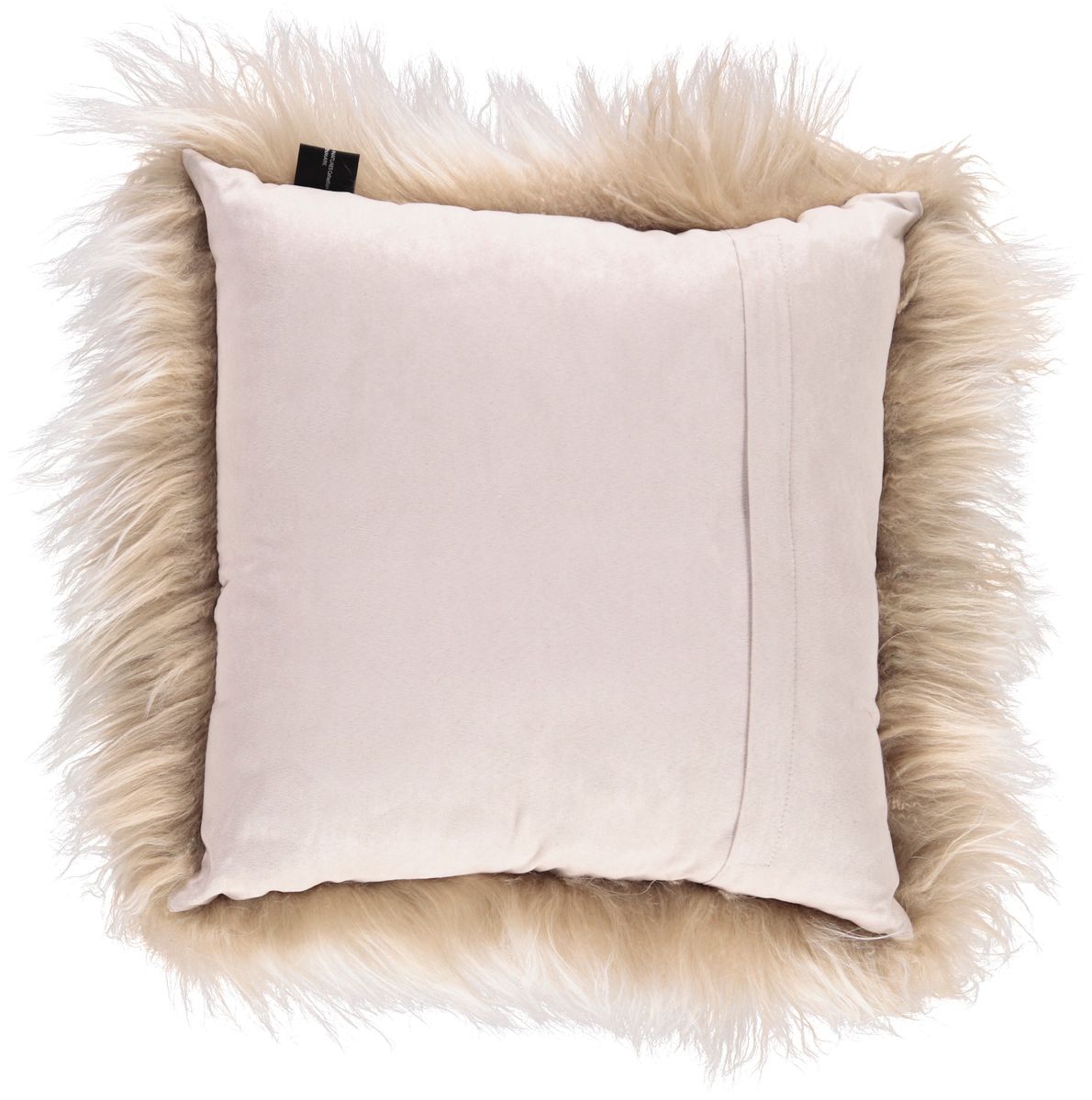 Curly Cashmere Cushion | 16x16 in Pearl