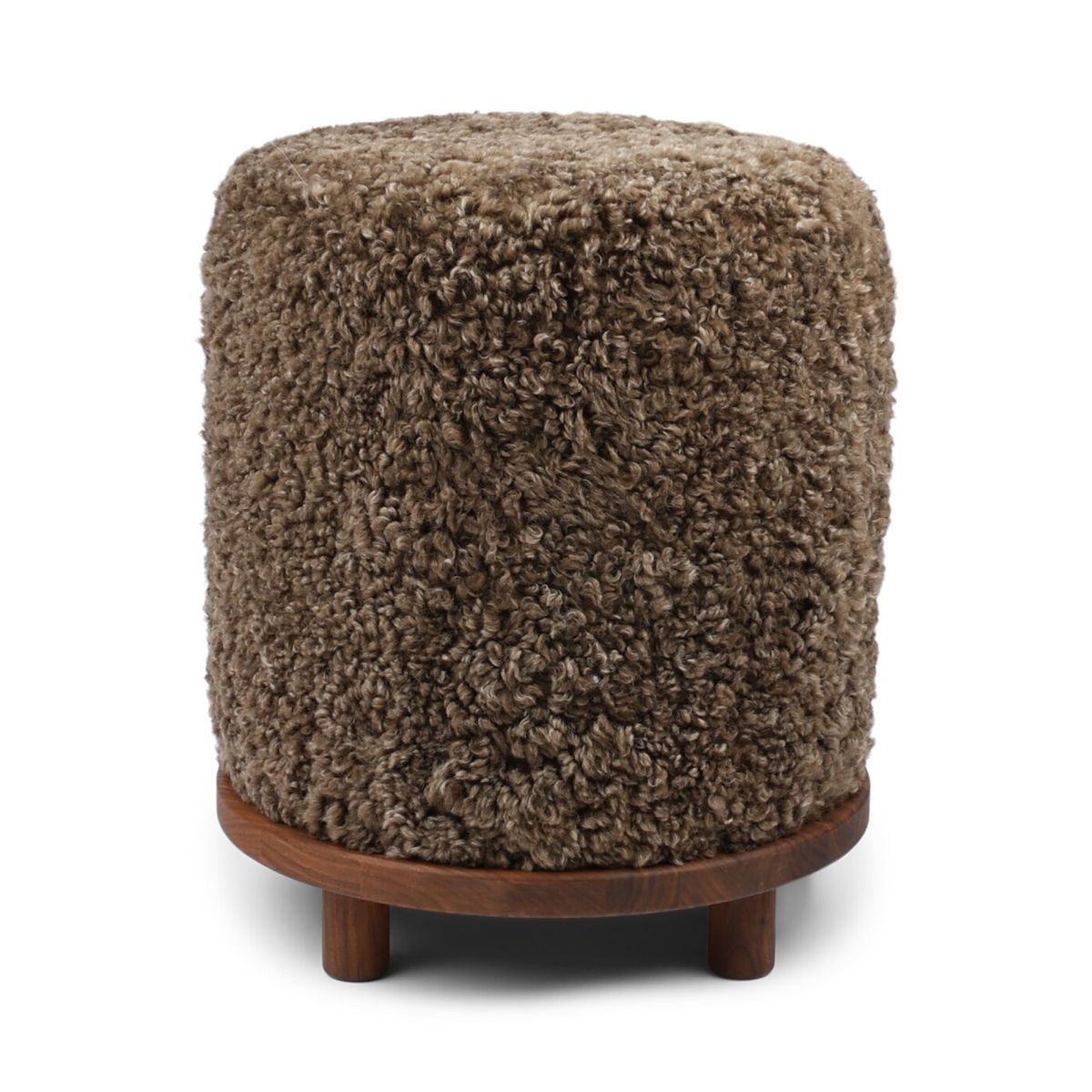 Simon Stool | Short Wool | D46xH52 cm