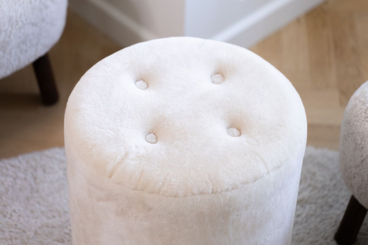 Simon Pouf Moccasin Natural