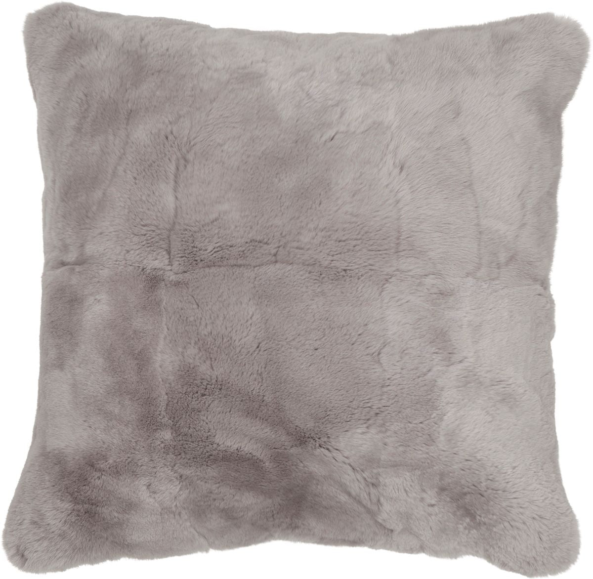 Rex Rabbit Casmere Cushion | 18x18 in | 24x24 cm Ash Grey