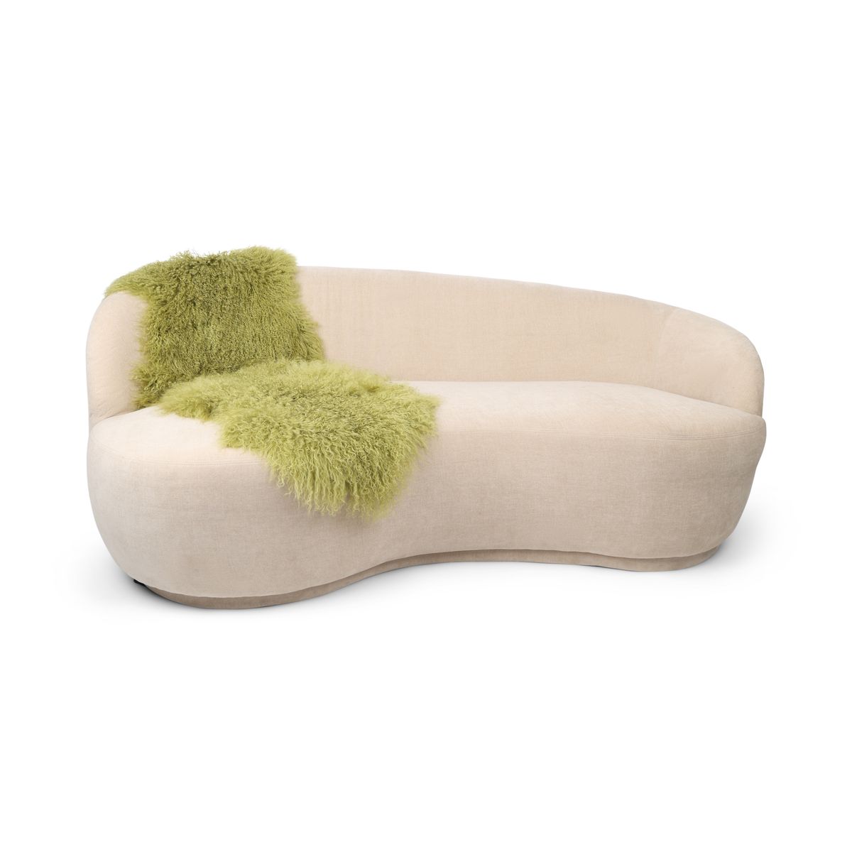 Double Tibetan Sheepskin | 150 x 55 cm Treetop