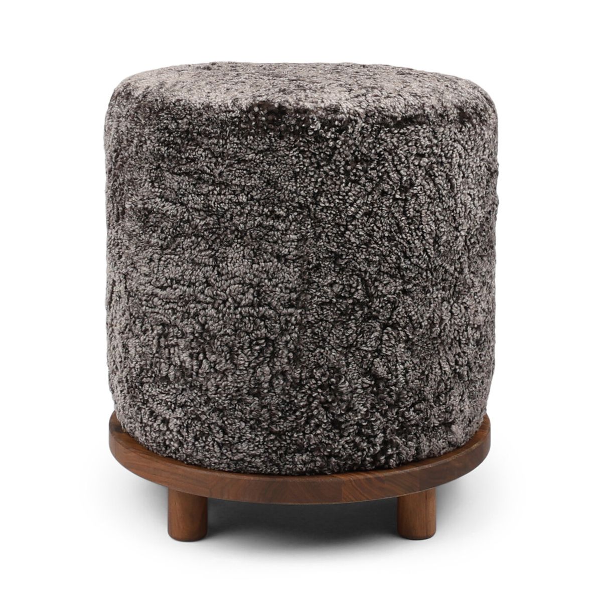 Simon Stool | Short Wool | D46xH52 cm