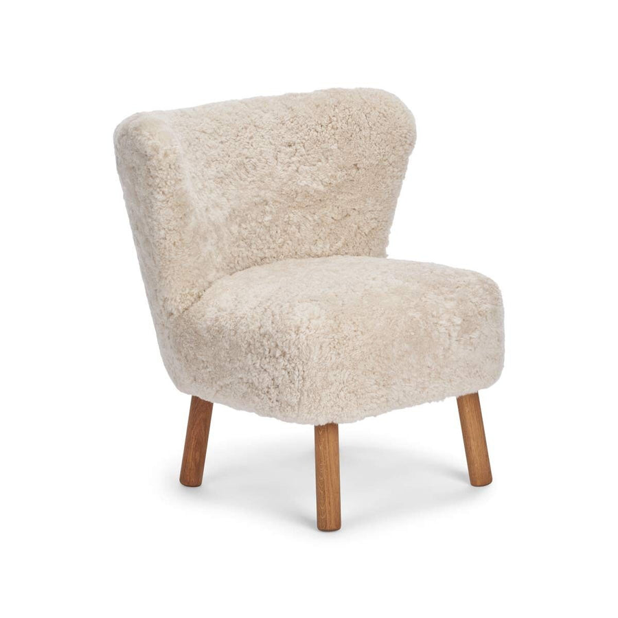 Emily Lounge Chair, Short Wool