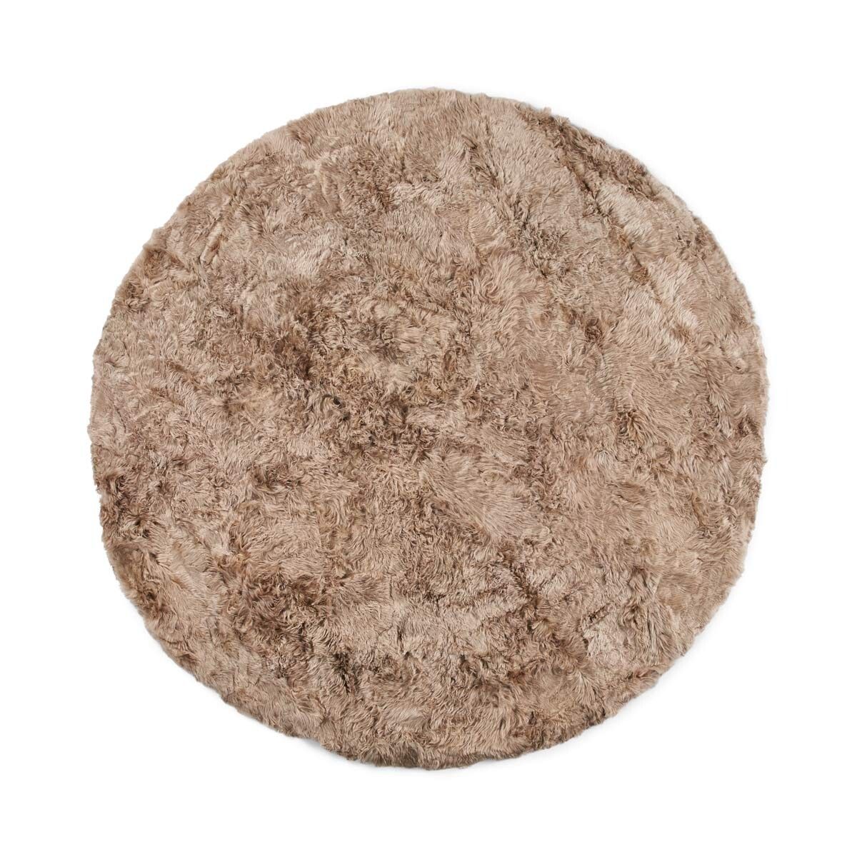 Alpaca Fur | Design Rug | Round